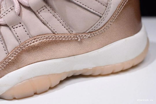 Retro AIR Jordan Womens 11 AH7860-105 AH7860-105 Gold' 'Rose 0804